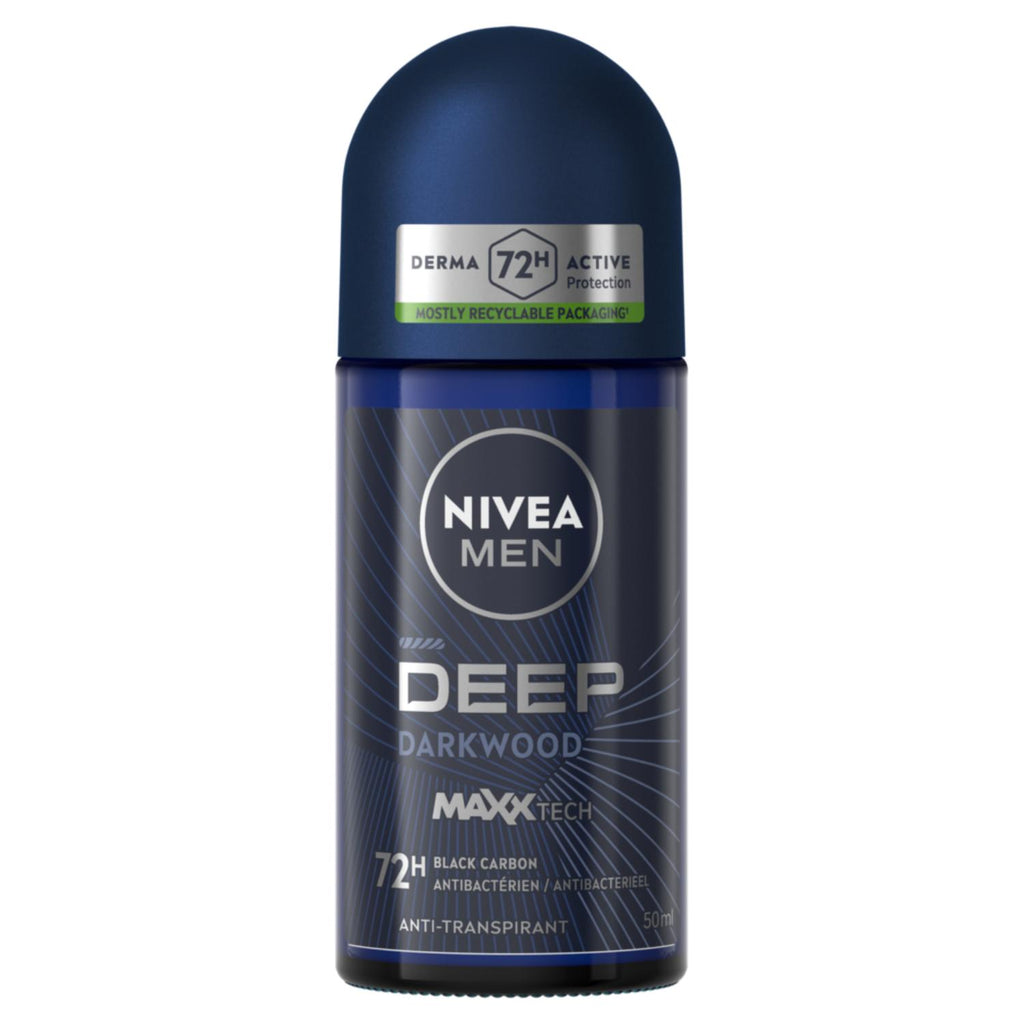 NIVEA MEN Déodorant Aisselles Deep Protection 72h Bille 50 ml