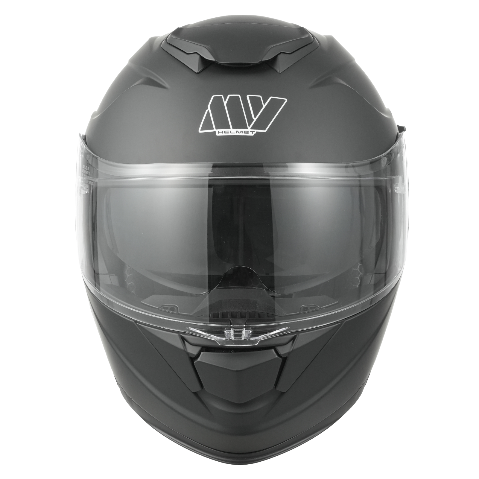 MY Casque de moto modulable intégral 935 Homologué ECE 22.06 à double visière Noir mat XXL