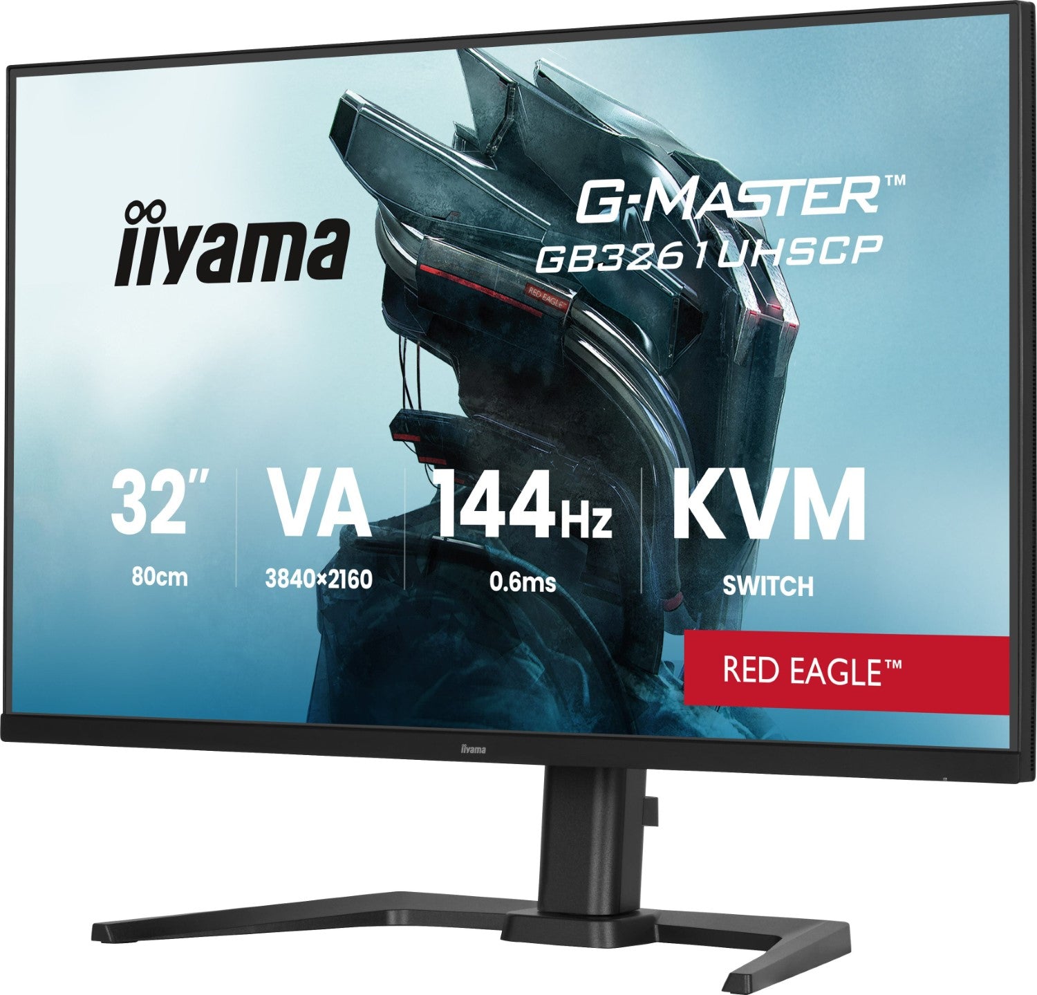 iiyama G-MASTER Red Eagle GB3261UHSCP Moniteur de jeu 4K 32"