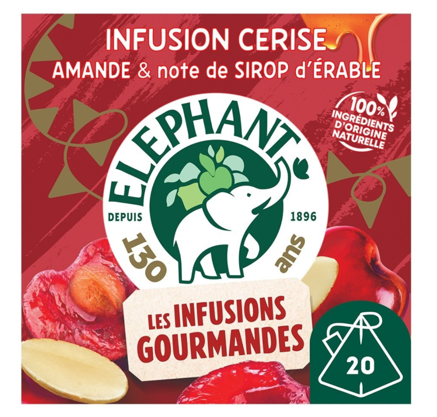 ÉLÉPHANT - Cerise, Amande & notes de sirop d'érable 20xPYR