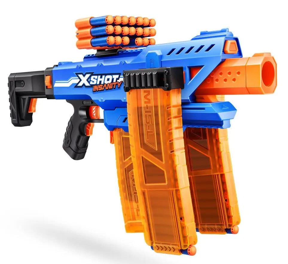 X-Shot Blaster Motorisé Clip Mania