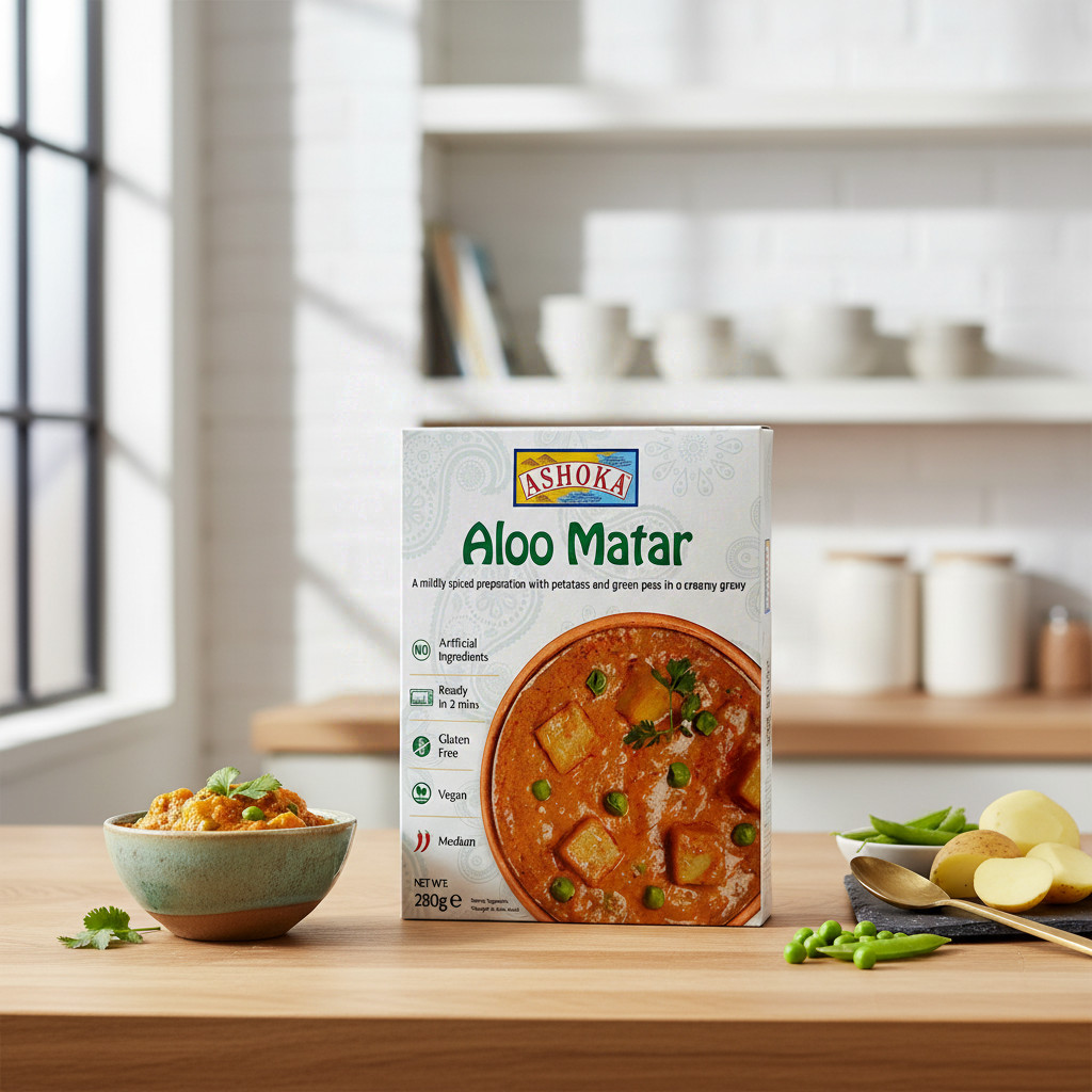 ASHOKA Aloo matar instantané - 280 g