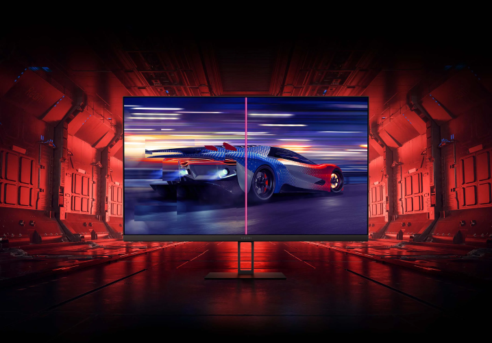 Écran de jeu Xiaomi G27Qi 27" 2K QHD Fast IPS : 2560x1440, 180 Hz, 1 ms, 95 % DCI-P3 100 % sRGB, Compatible FreeSync G-Sync, Double DP/HDMI, Support VESA, Écran d'ordinateur PC sans bords