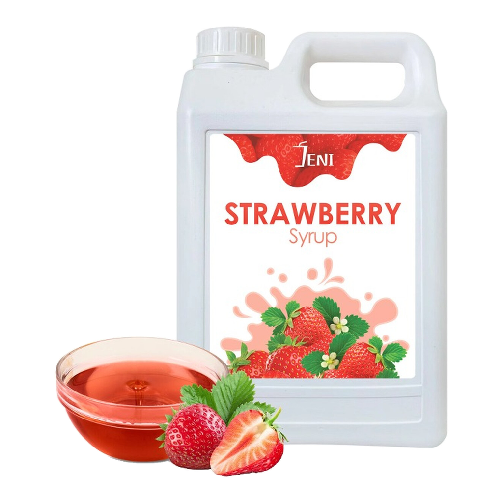 JENI Sirop de fraise - 2,5 kg