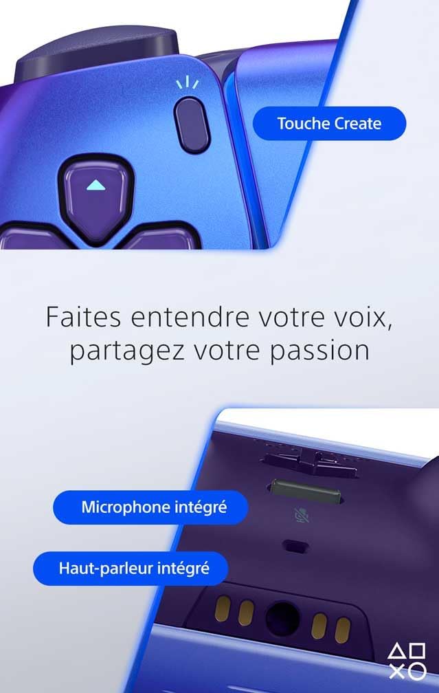 Sony Manette PS5 sans fil Dualsense - Chroma Indigo