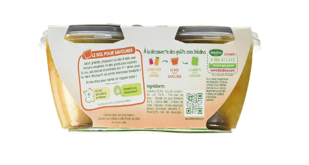 Bledin.bol moulin.carot2x200g