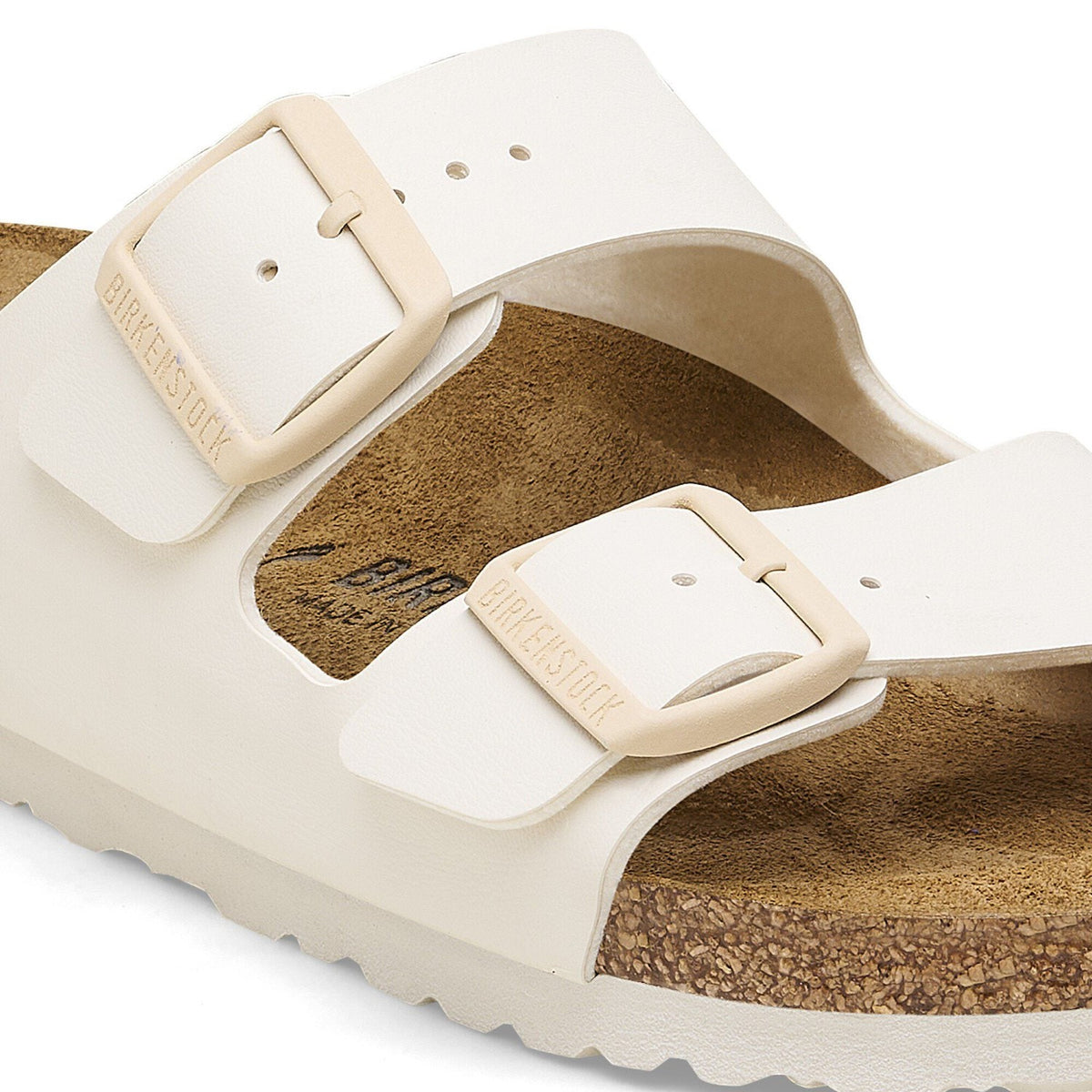 Birkenstock Arizona Birko Flor Eggshell