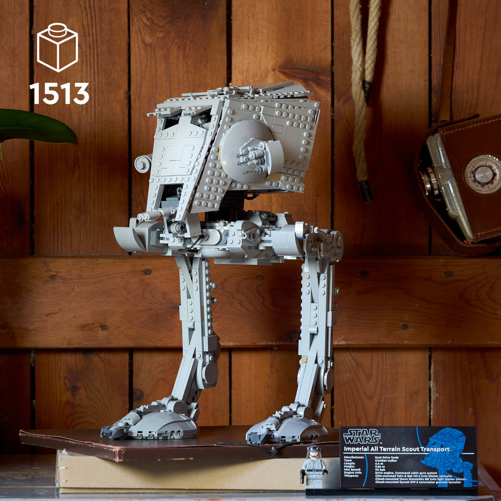 LEGO Star Wars AT-ST Walker 75417 Set de Construction Jouet pour Adultes (1 513 Pièces)