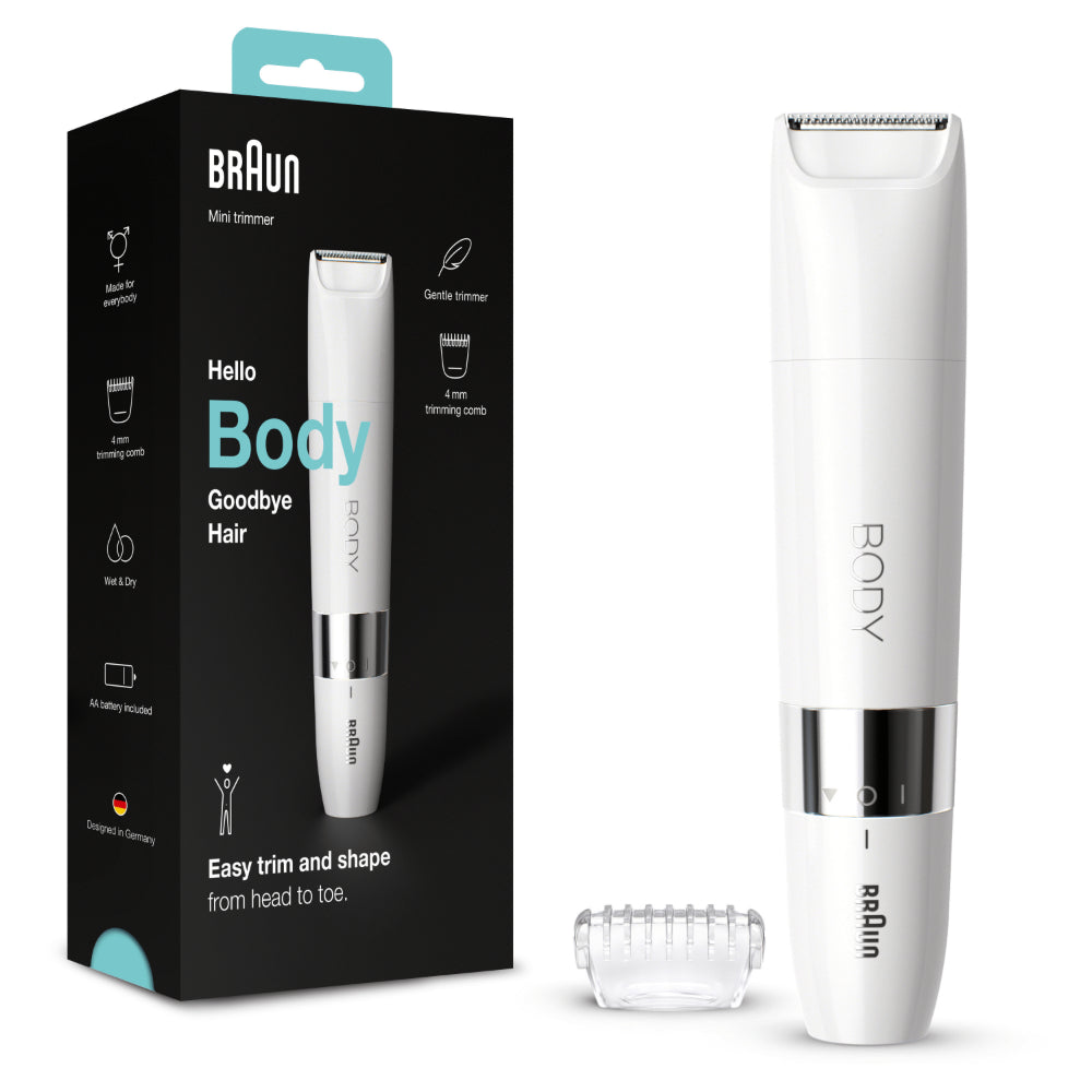 BRAUN Mini rasoir BS1000 Étanche Blanc