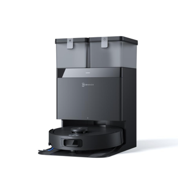 DEEBOT T30e OMNI EU, Noir, Aspiration ultra puissante 25 000 Pa, Double système anti-emmêlement, Brillance pure, Puissance de nettoyage débloquée avec la technologie ZeroTangle 3.0