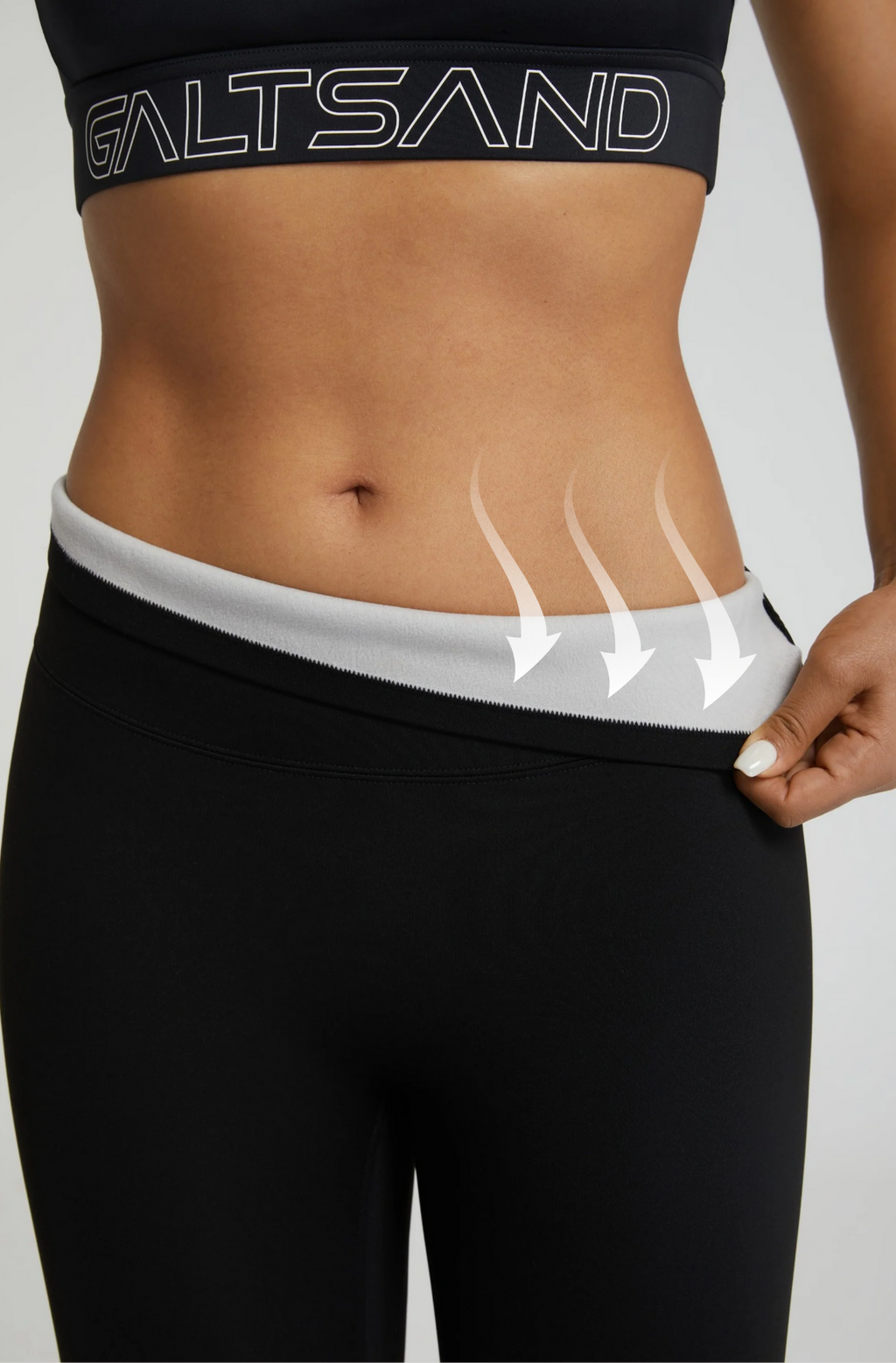 Galtsand Cora Leggings de Compression Plus Noir S