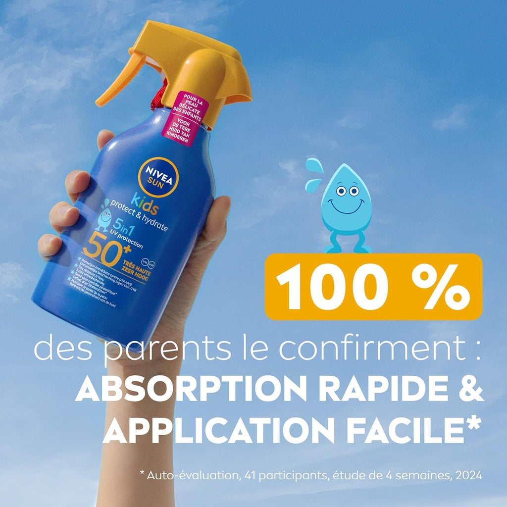 NIVEA SUN Enfants Protect & Hydrate Spray protection solaire SPF50+ 250 ml