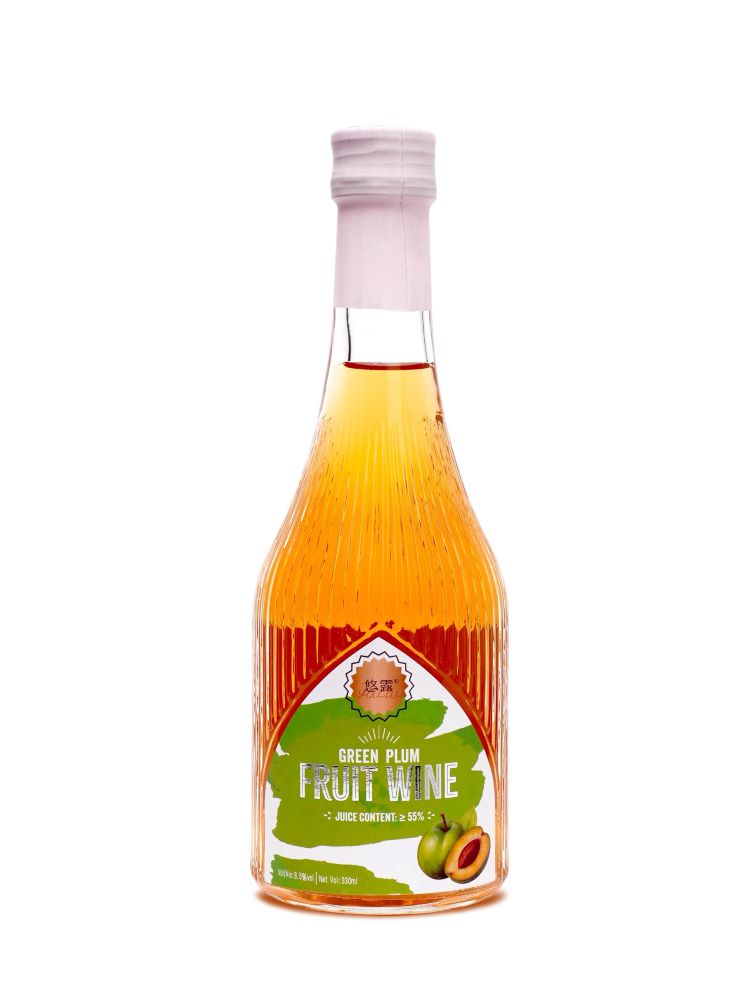 Vin de Fruit à la Prune Verte YouLu 8,5% vol 330 ml