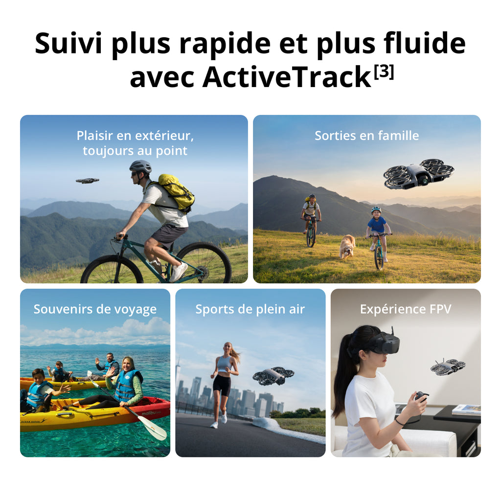 DJI Neo 2 Fly More Combo Drone 4K avec radiocommande RC-N3