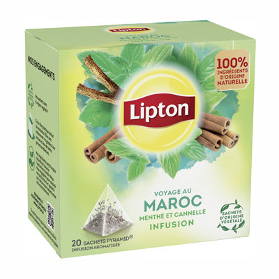 LIPTON Infusion Menthe cannelle 20 sachets