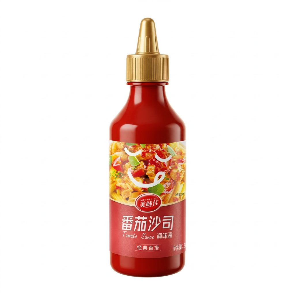 Meiweijia Sauce tomate en tube à presser 258 g