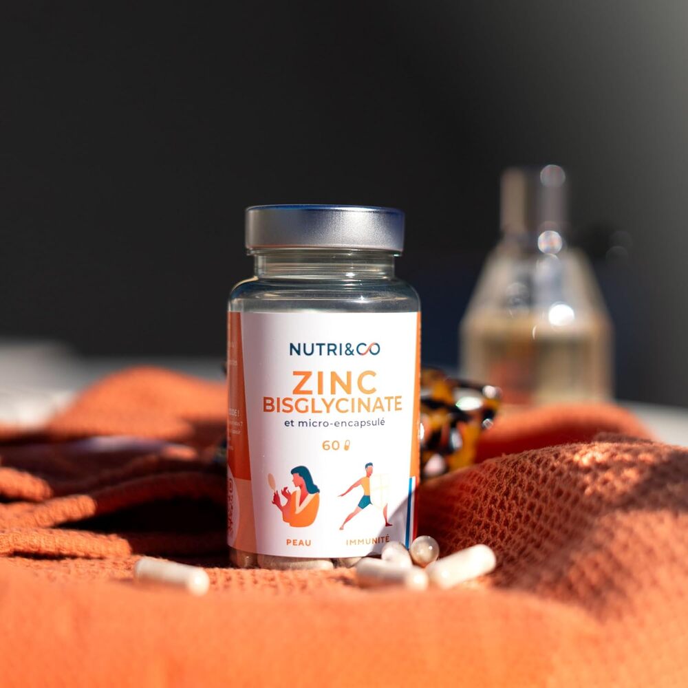 Nutri&Co Zinc bisglycinate - 60 gélules
