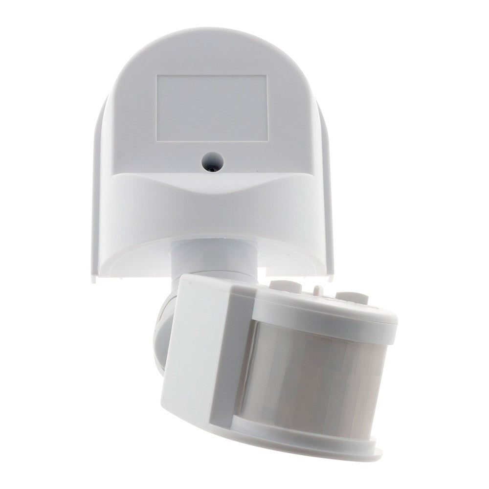 Détecteur mouvement IP44 - tête orientable - 1200W - Blanc - Zenitech