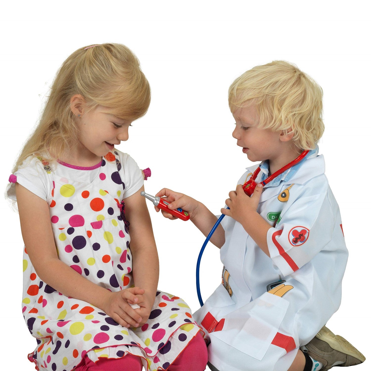 Theo Klein PRO Mallette de docteur transparente pour enfants, taille moyenne