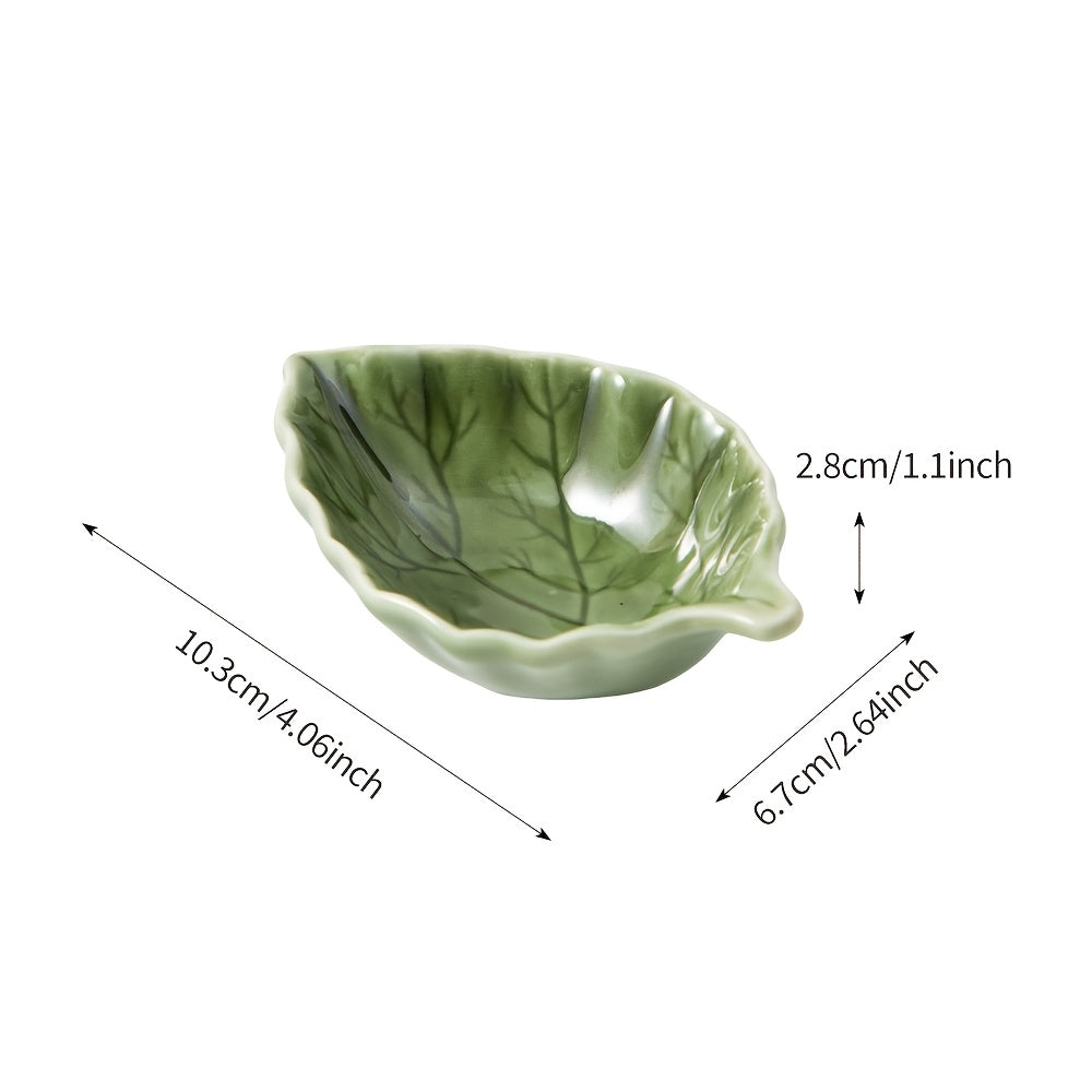 YumiPLUS Kit d’apéritifs en forme de feuille, 6 pièces
