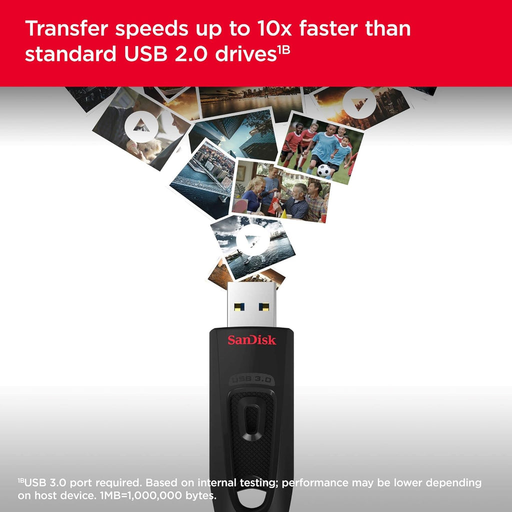 SanDisk Ultra Clé USB 3.0 - 64 Go
