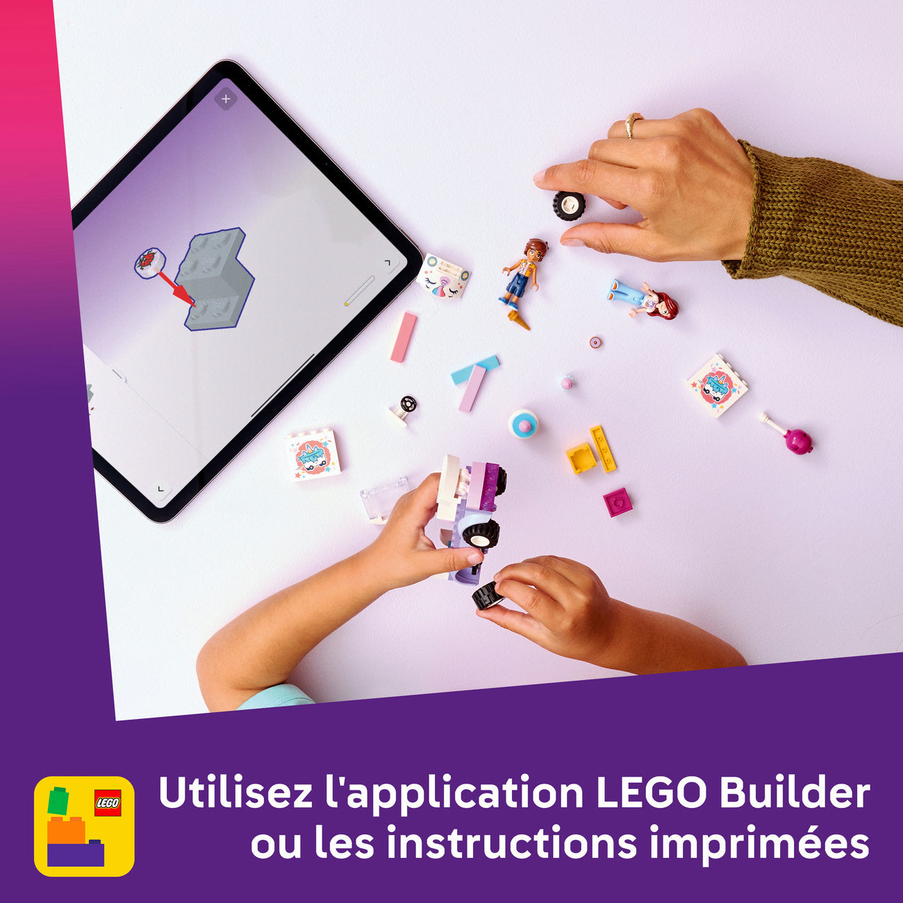 LEGO Friends 42675 Voiture de livraison du gâteau licorne