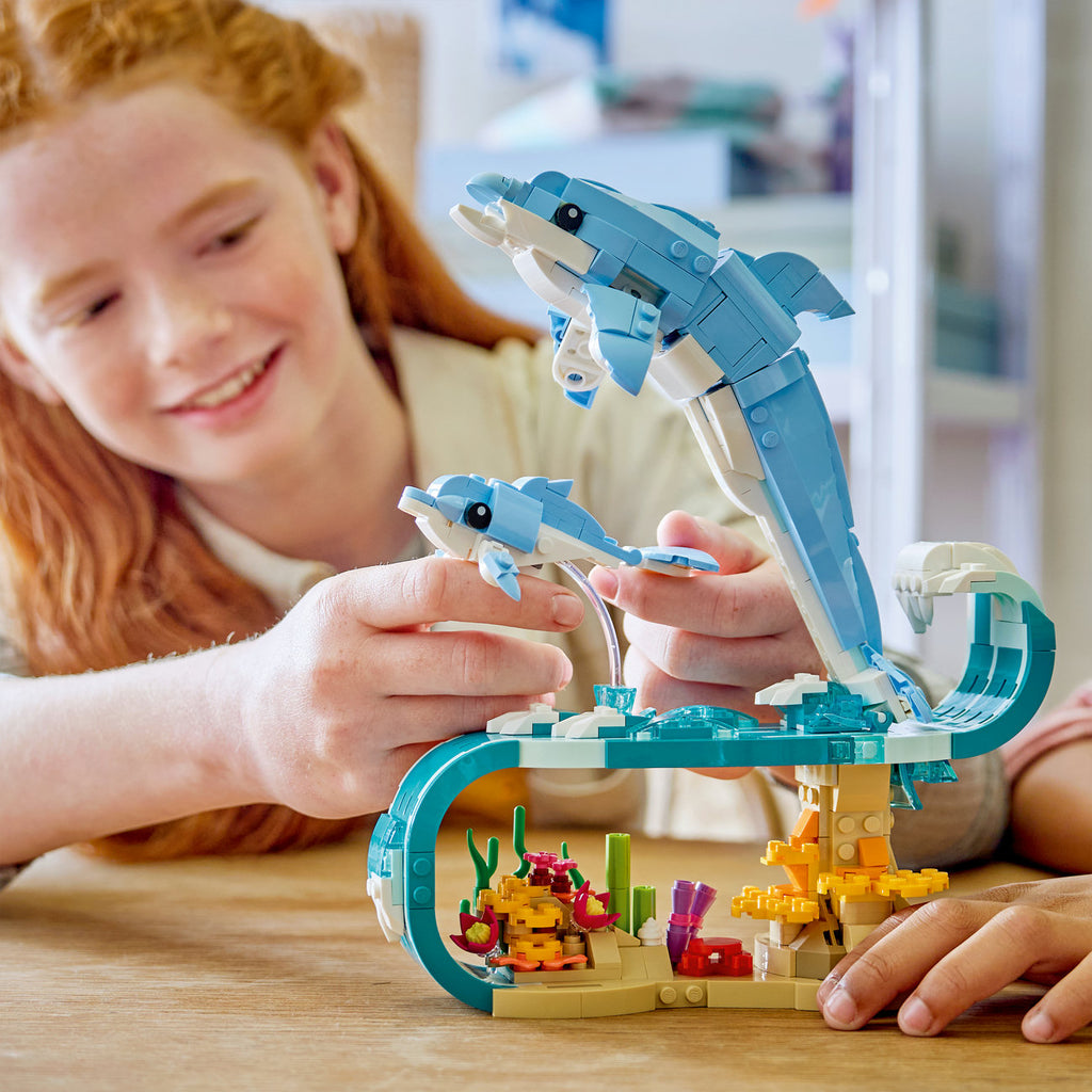 LEGO Creator 31385 Animaux marins : les beaux dauphins