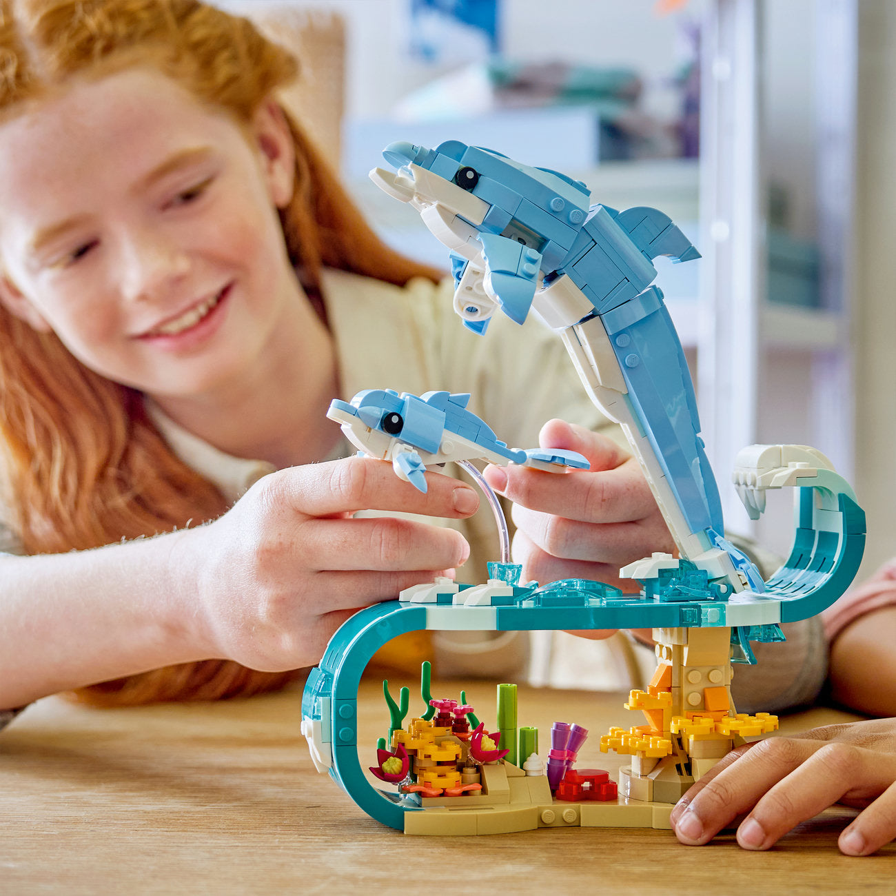 LEGO Creator 31385 Animaux marins : les beaux dauphins