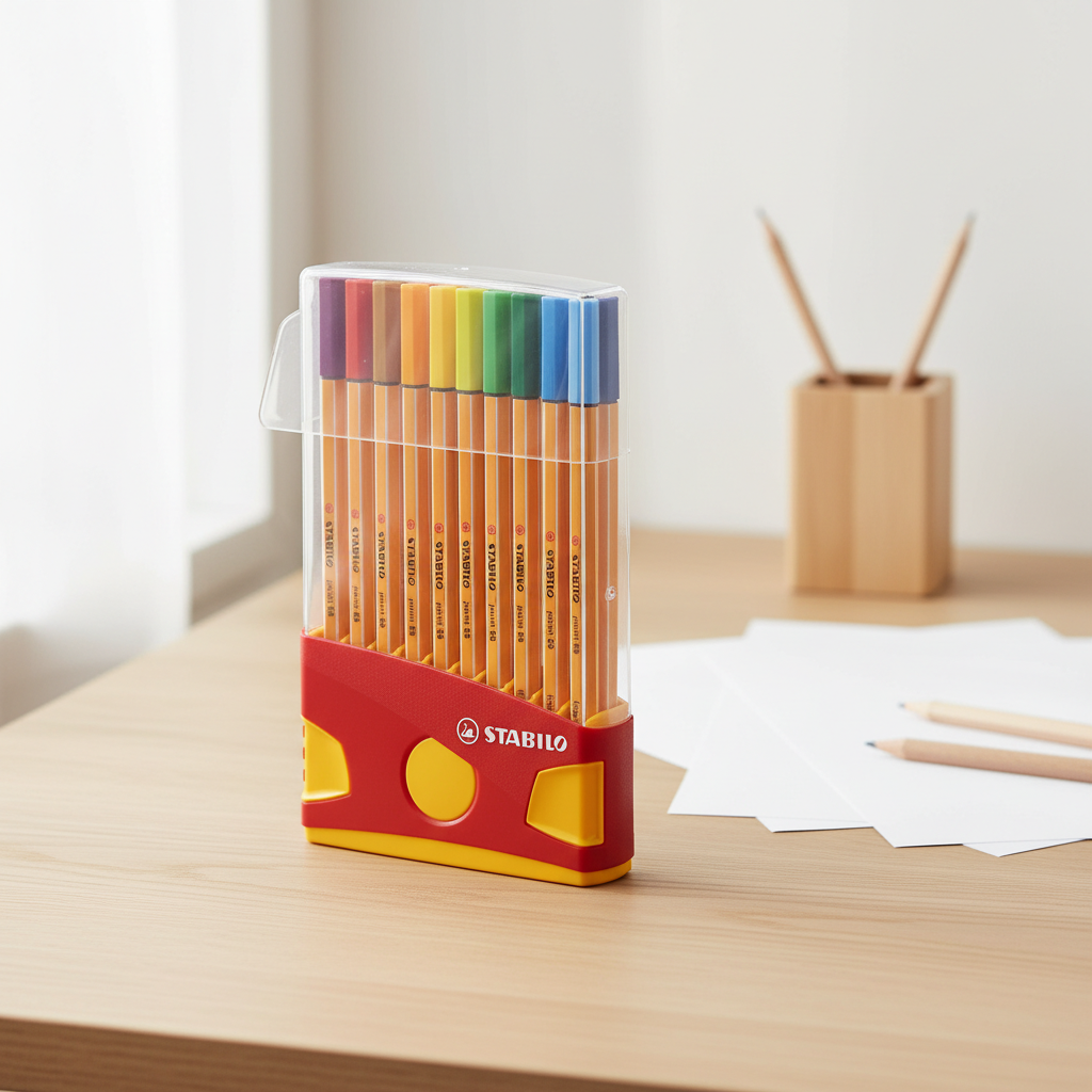 STABILO Point 88 Colorparade Boîte de 20 stylos-feutres à pointe fine