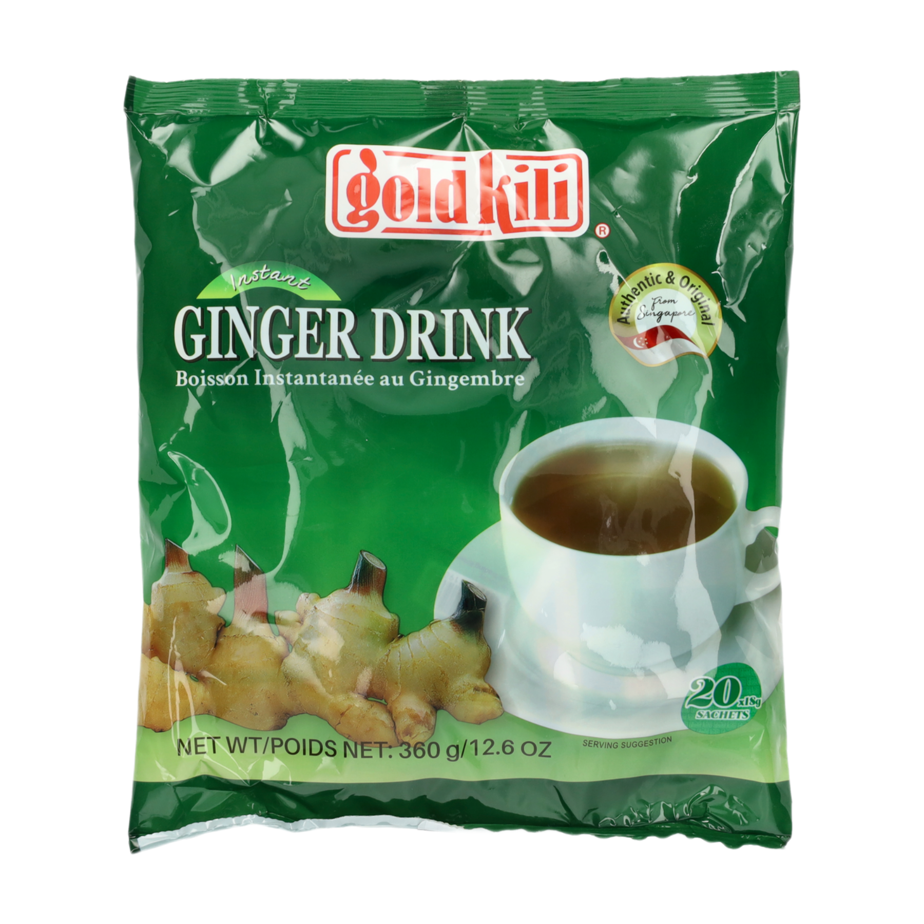 Goldkili Boisson au gingembre 360 g (20 x 18 g)
