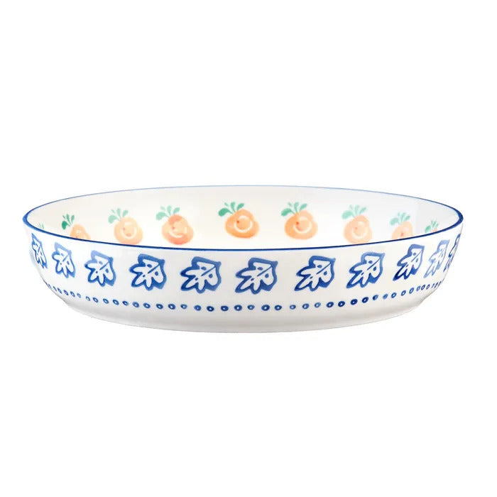 BJÖRN Lot de 2 corbeilles à fruits NAPOLI agrumes - Ø 25,5 cm