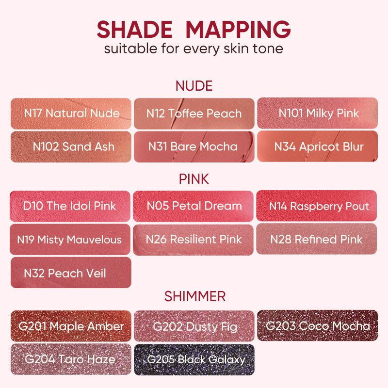 Judydoll cushion matte lock lip cream n14