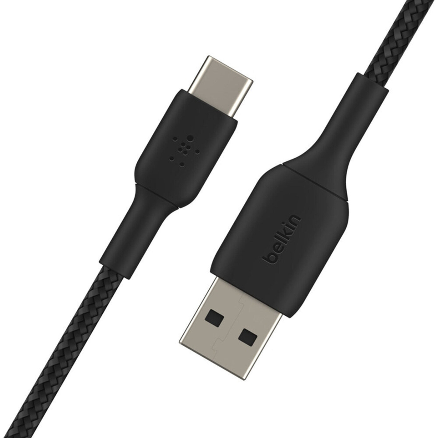 Belkin Câble tressé USB-C vers USB-A pour smartphone 2 m Noir