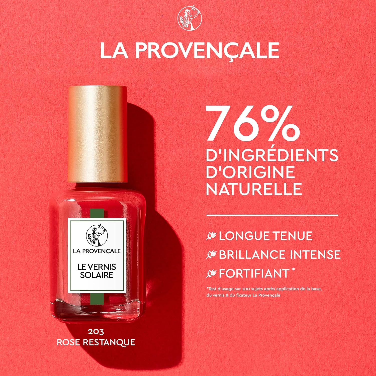 La Provençale Vernis à Ongles Solaire Rose Restanque 13 ml