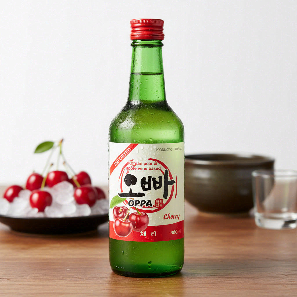 OPPA Soju Cerise 12 % 20 x 360 ml