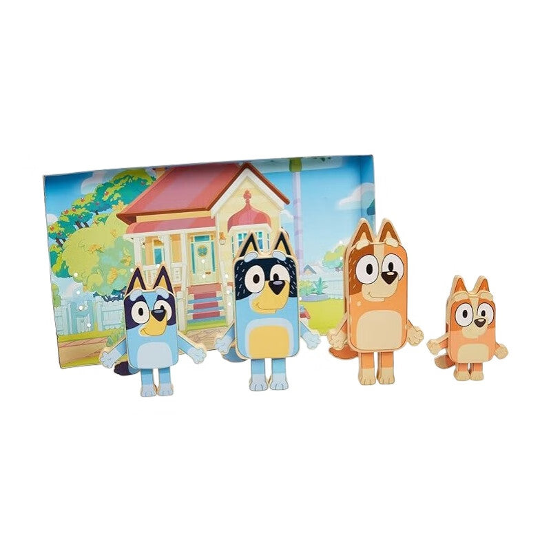 Bluey Figurines en bois, 254C