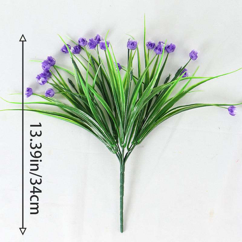 Yuejia Fleurs artificielles 34 cm - Violet