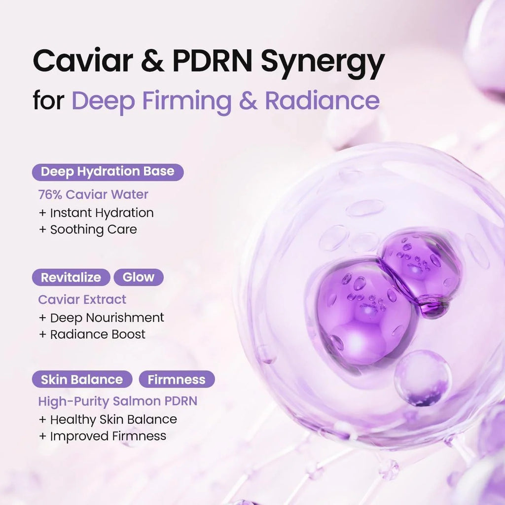 Biodance Brume Sérum Gelée Caviar PDRN 50 ml - Glow Raffermissante