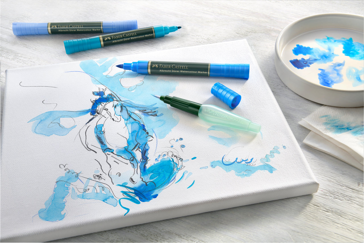 Faber-Castell Albrecht Dürer Lot de 30 marqueurs aquarelle
