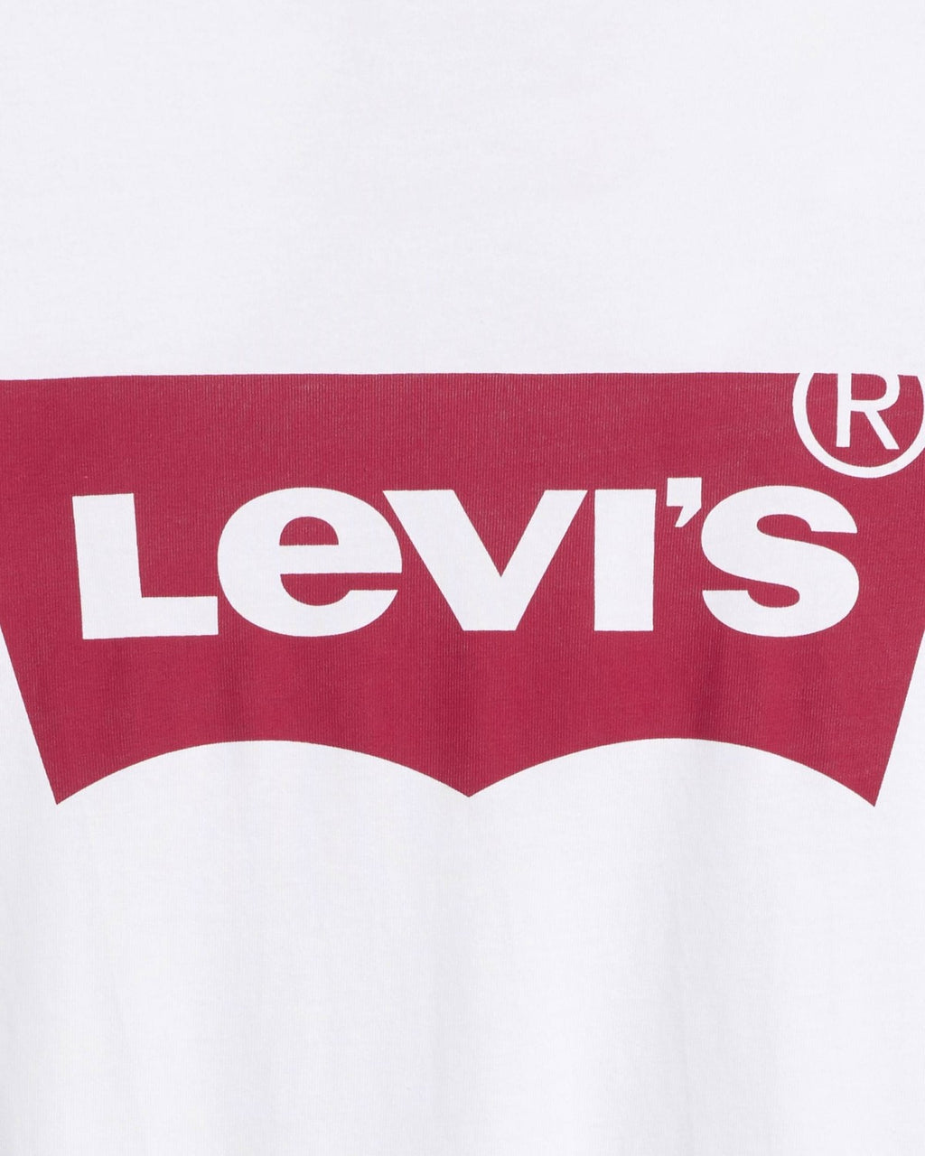 T-shirt logo Levi's blanc