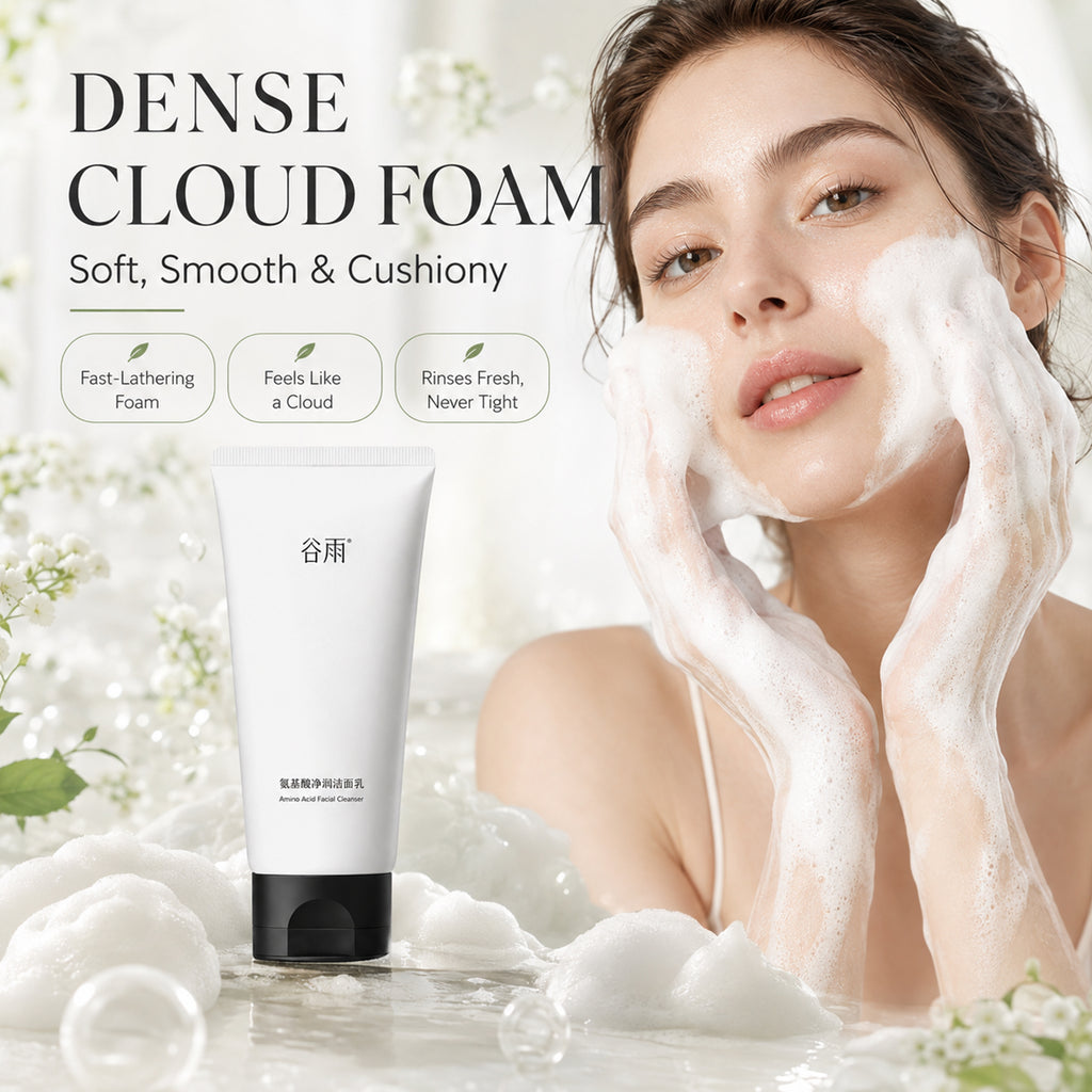GUYU Nettoyant Visage Hydratant Acides Aminés 120 g