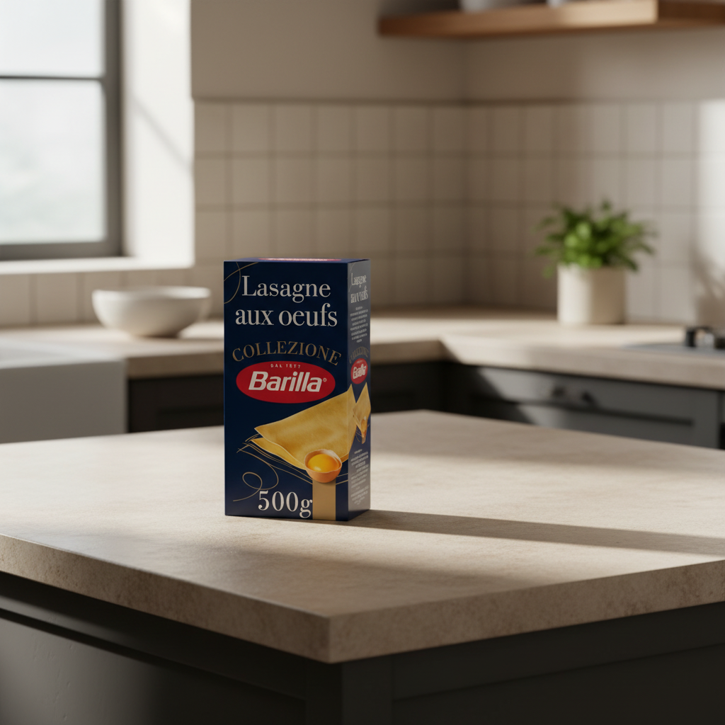 Barilla Pâtes lasagnes aux œufs 500 g