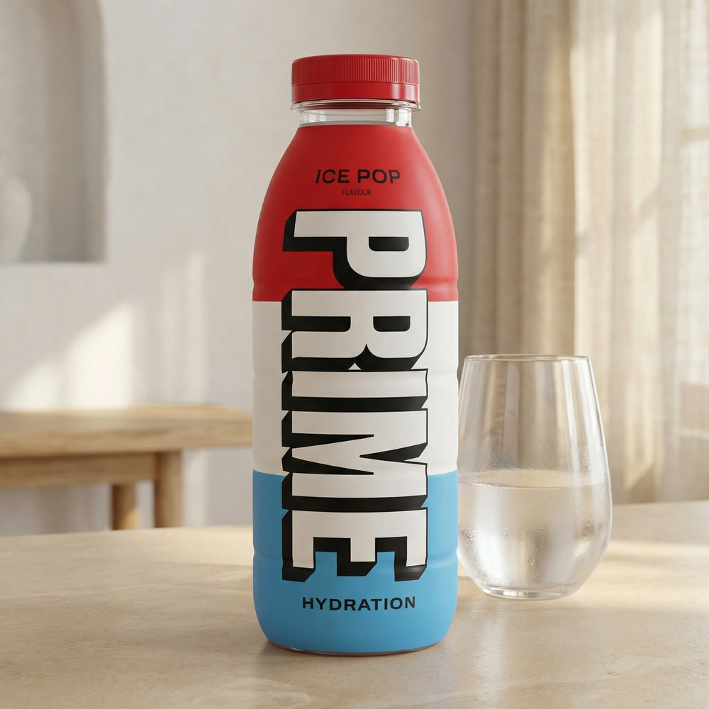 PRIME Boisson hydratation saveur Ice Pop - 50 cl