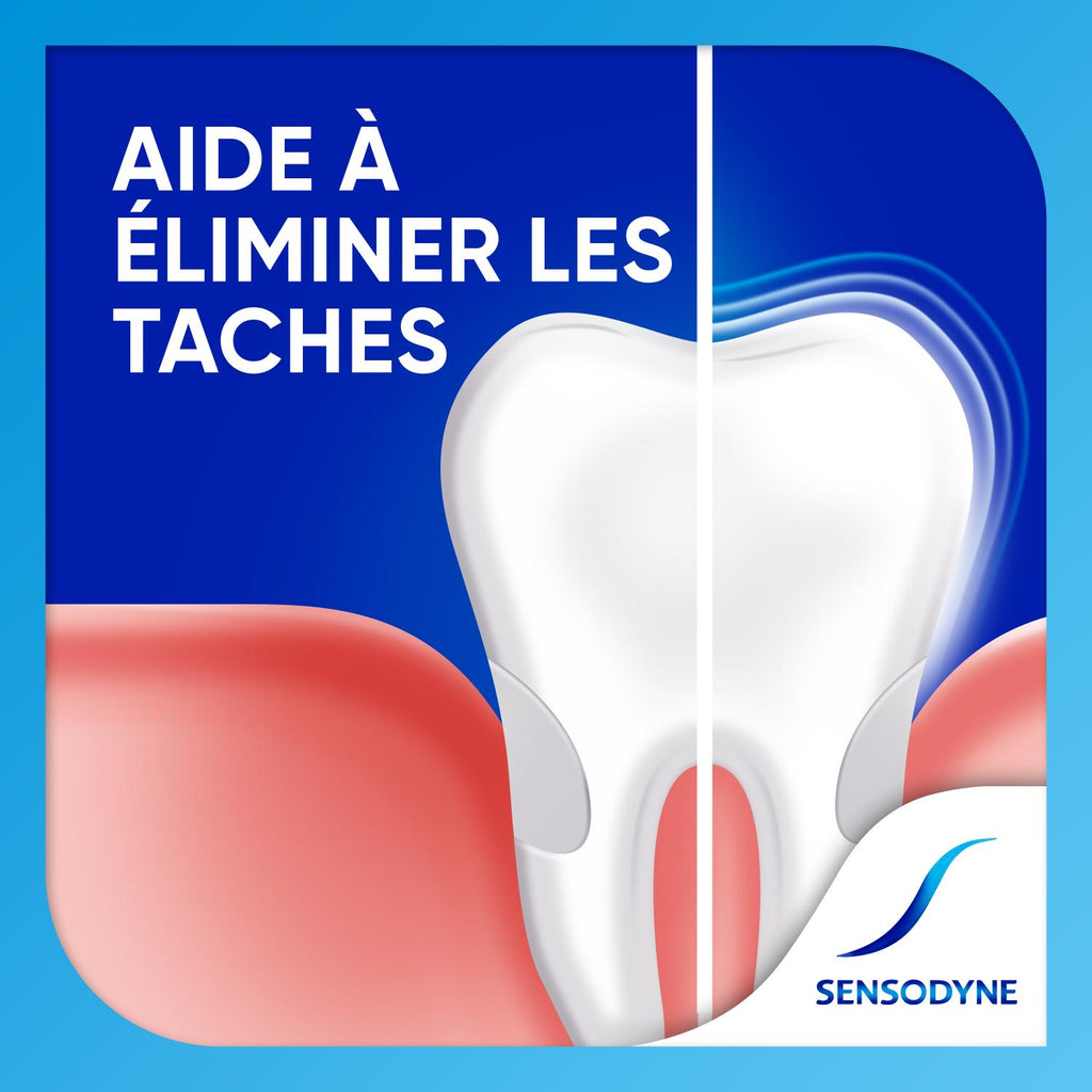 SENSODYNE - Dentifrice Traitement Sensibilité - Lot De 2 x 75 ml