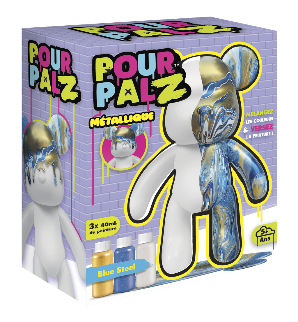 Pour palz figurine metal