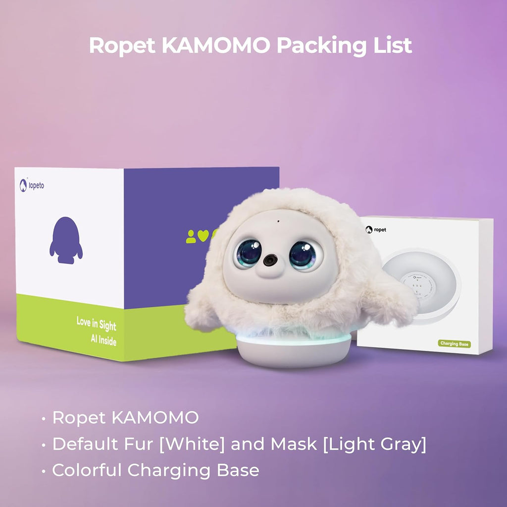Cadeau caché de 85 € après la réception | Robot pour animaux Ropet AI (version pro) cerveau IA, température corporelle biomimétique, toucher de chat, apaisement par toucher
