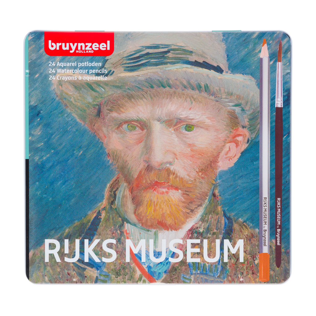 Bruynzeel Boîte 24 crayons aquarelle Vincent van Gogh