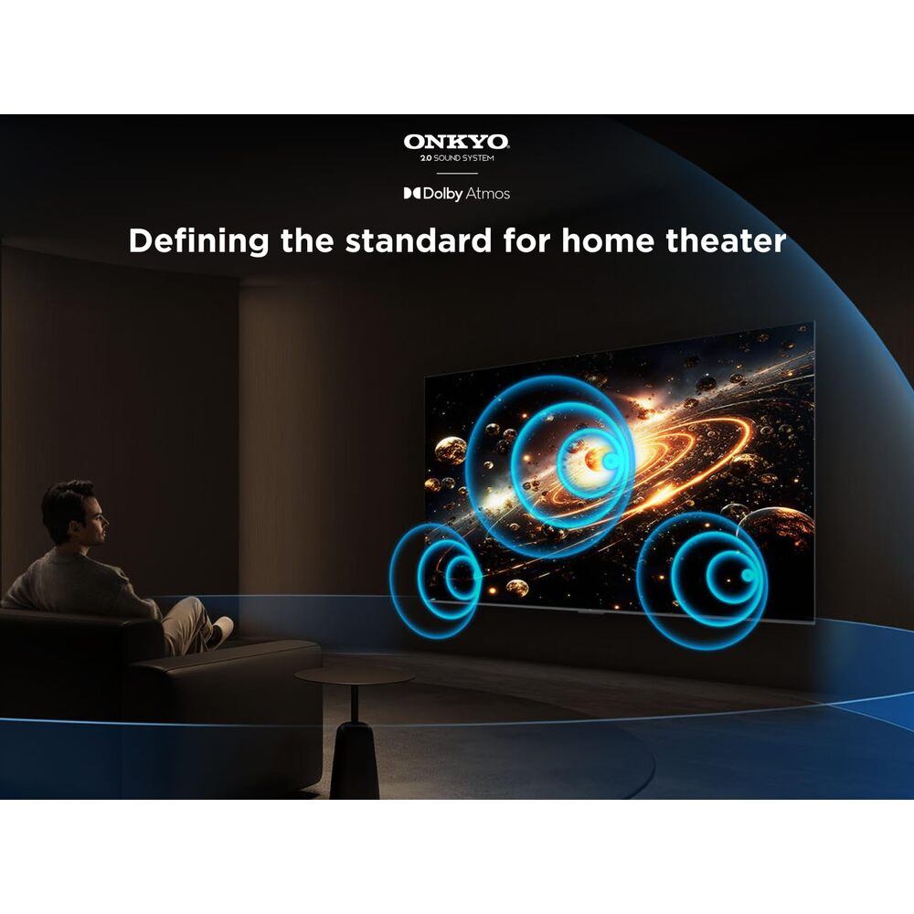 TCL 50C6K 4K QD-Mini LED Google TV 144 Hz - 50 pouces (126 cm) - Smart TV