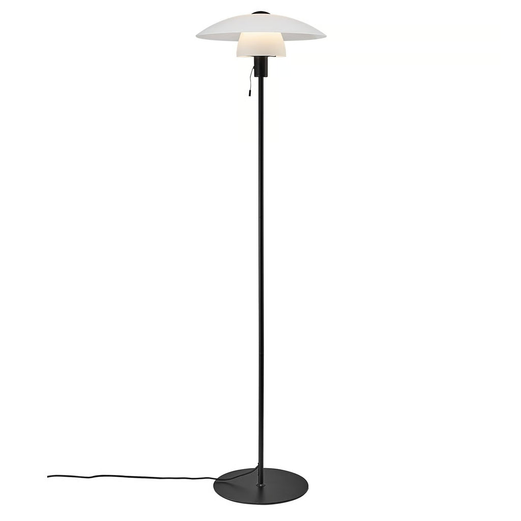 Lampadaire VERONA verre noir IP20 E27 - Nordlux, Intérieur