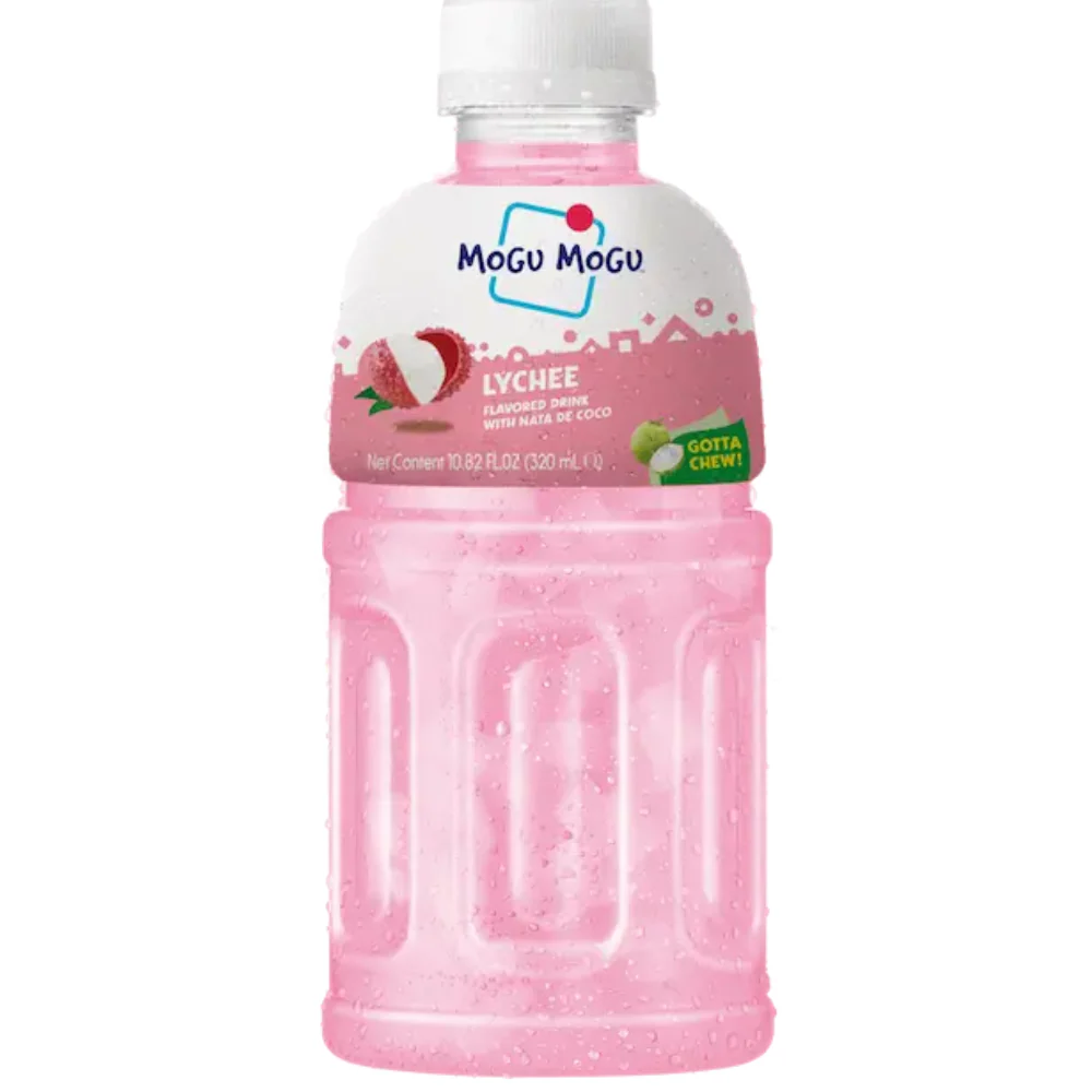 Mogu Mogu Boisson à la nata de coco saveur litchi - 320 ml